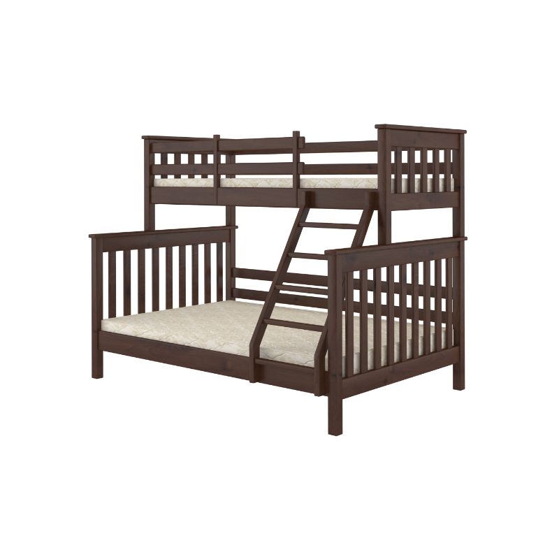 'Stockholm' Solid Wood Double + Twin Bunk Bed