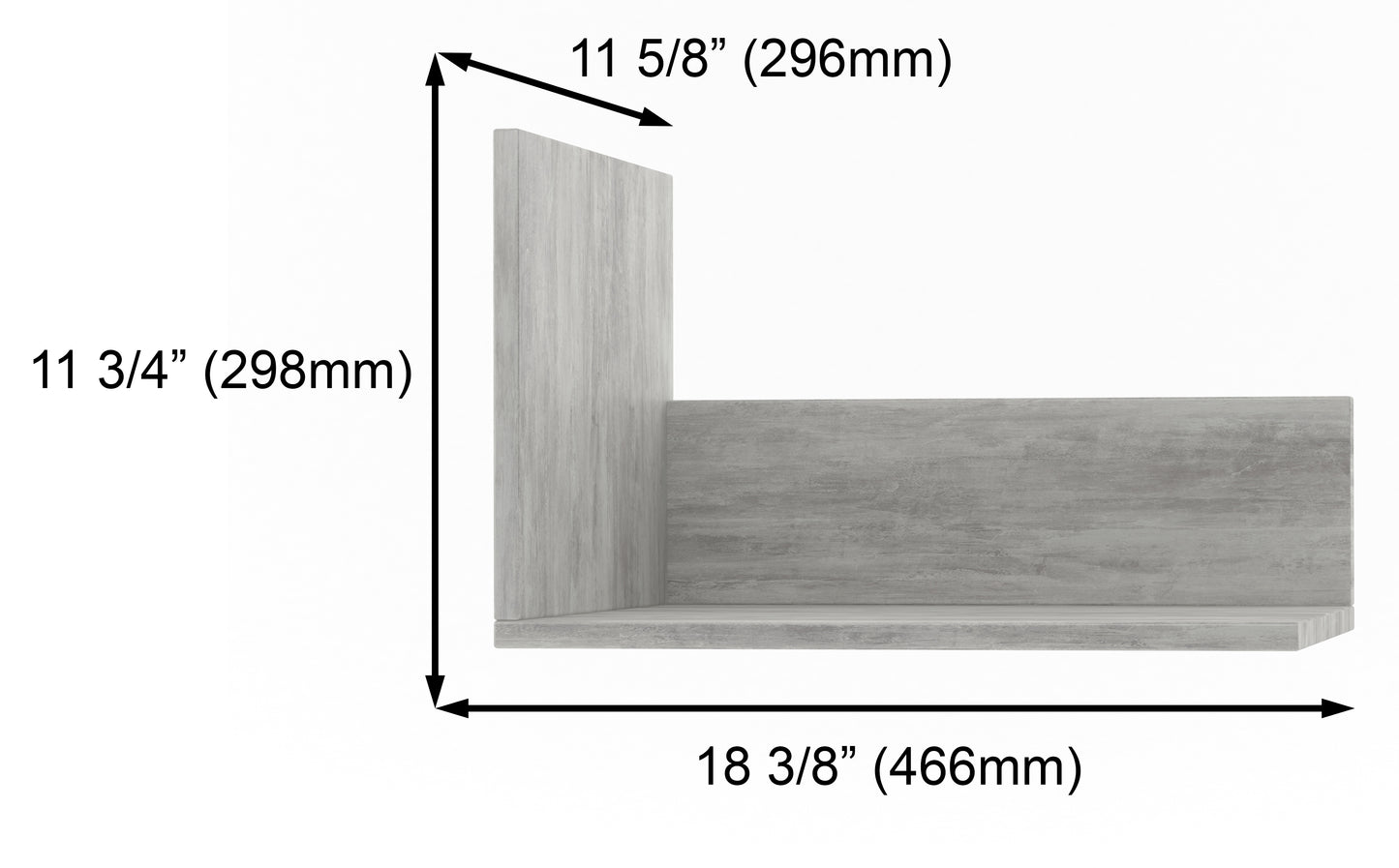 'Carrie' Floating Shelf