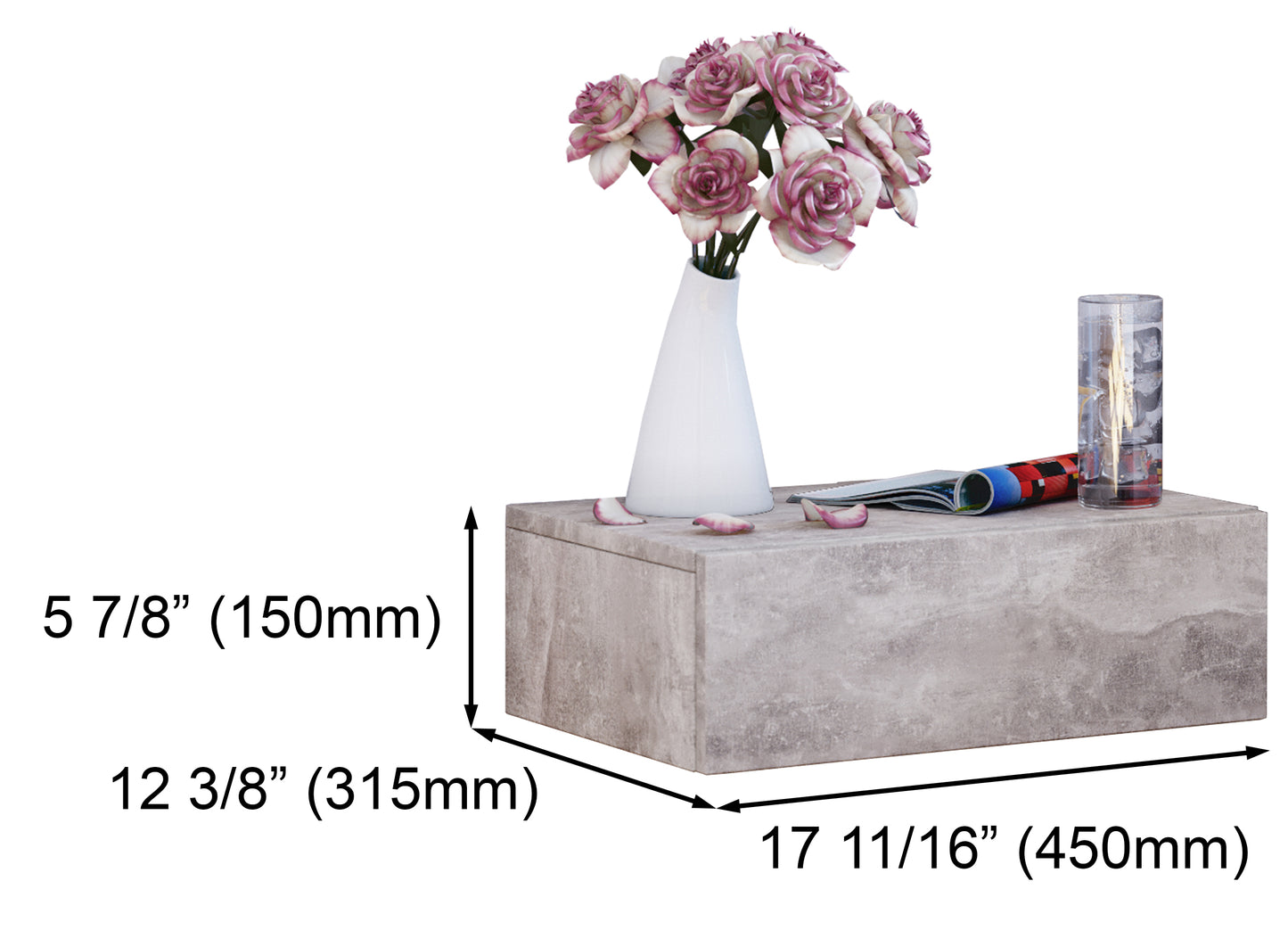 'Charlotte' Floating Drawer