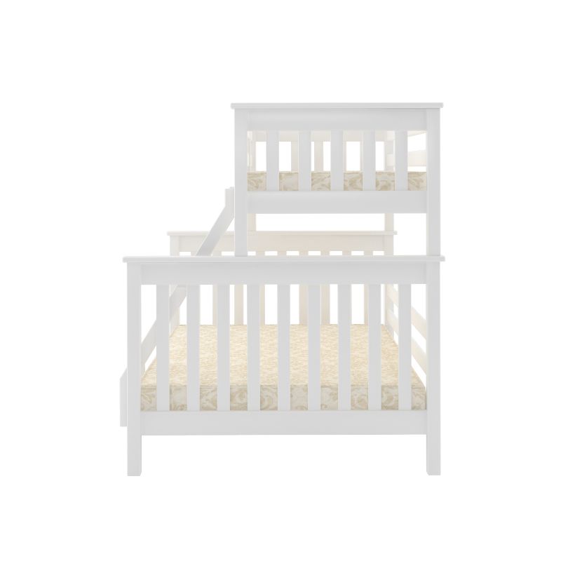'Stockholm' Solid Wood Double + Twin Bunk Bed