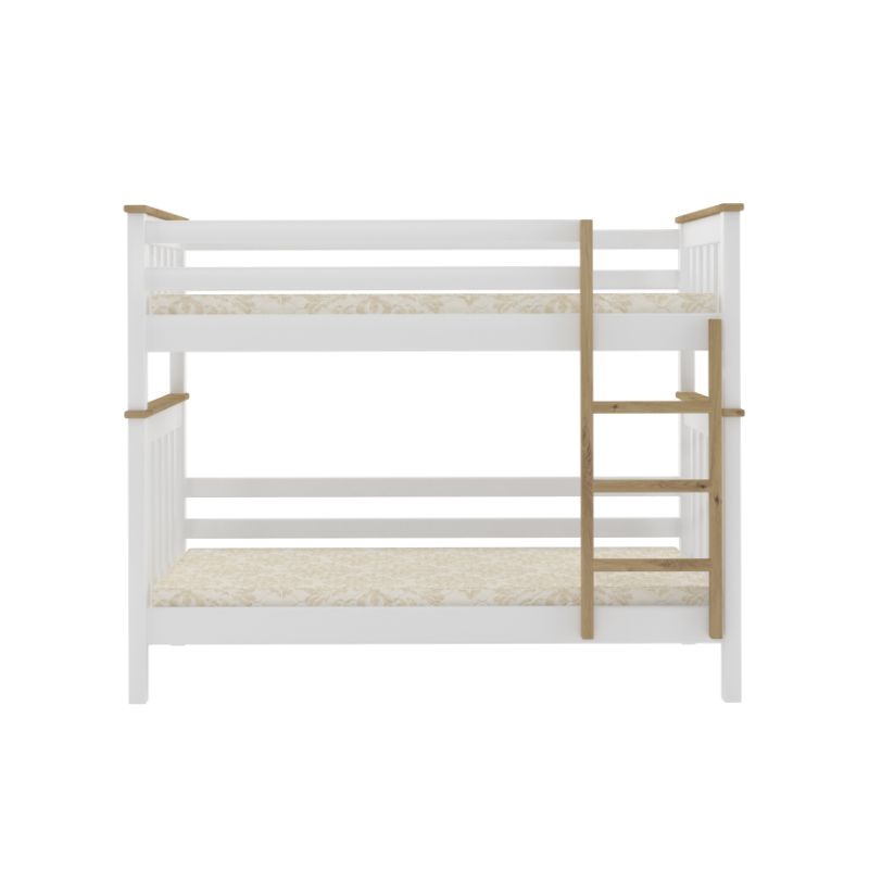 'Oslo' Solid Wood Twin Bunk Bed