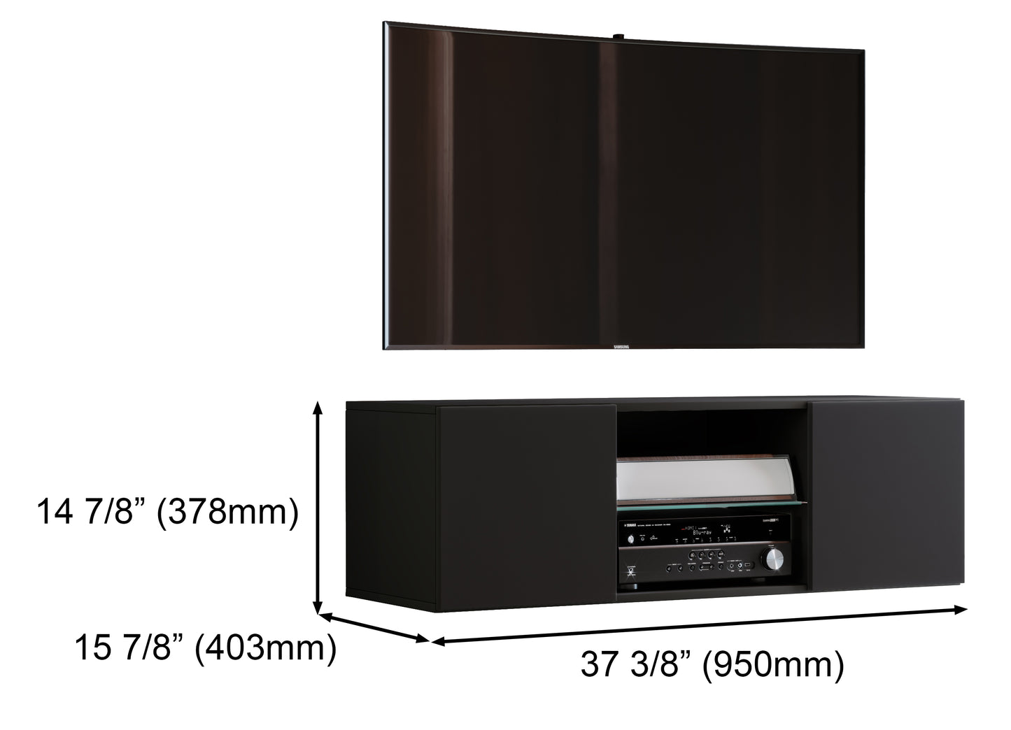 'Leonardo' TV Stand (38" | 95cm)