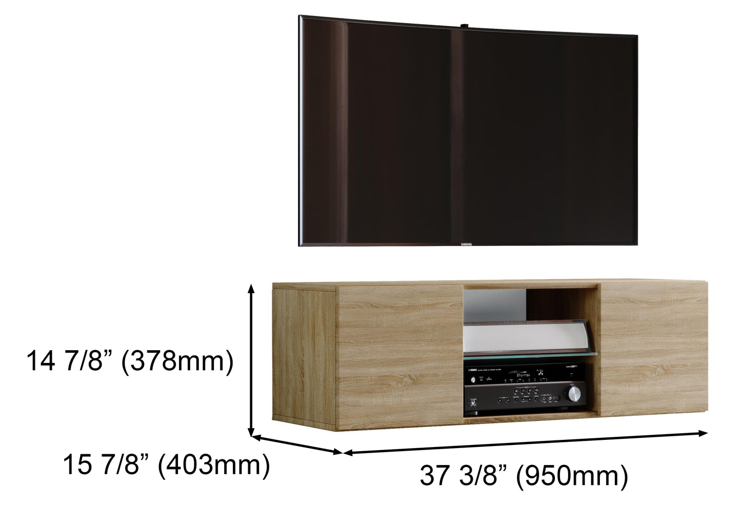 'Leonardo' TV Stand (45" | 115cm)