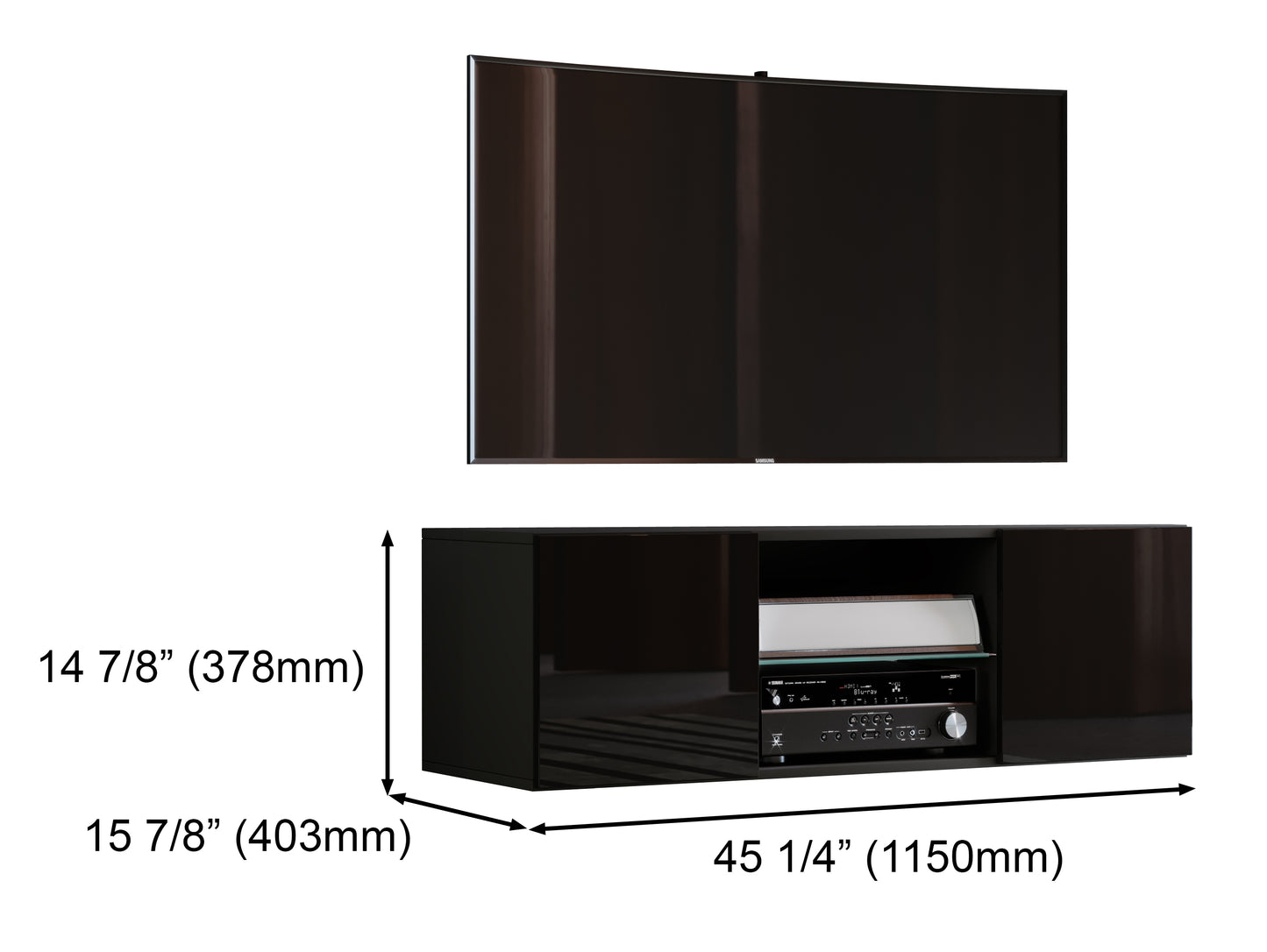 'Leonardo' TV Stand (45" | 115cm)