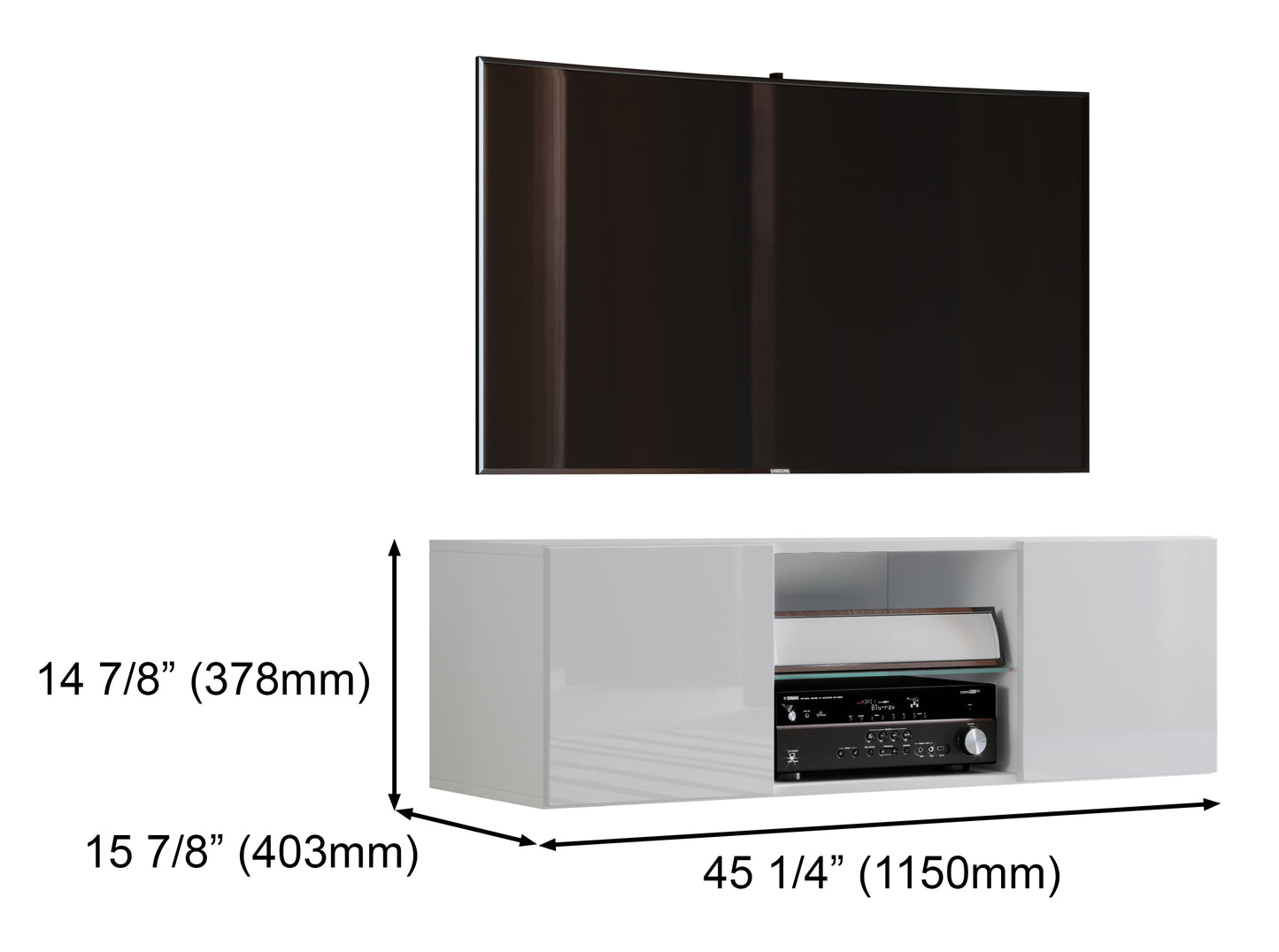 'Leonardo' TV Stand (45" | 115cm)