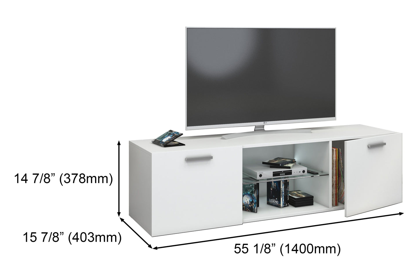'Leonardo' TV Stand (55" | 140cm)